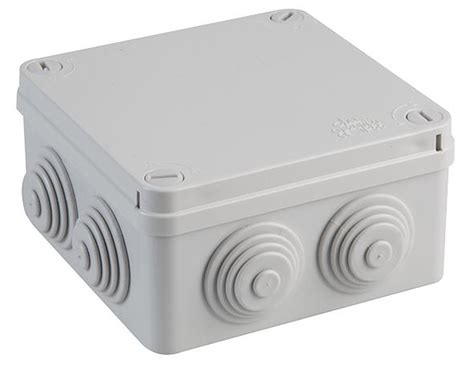 IP55 Thermoplastic 7 Entry Junction Box Enclosure 